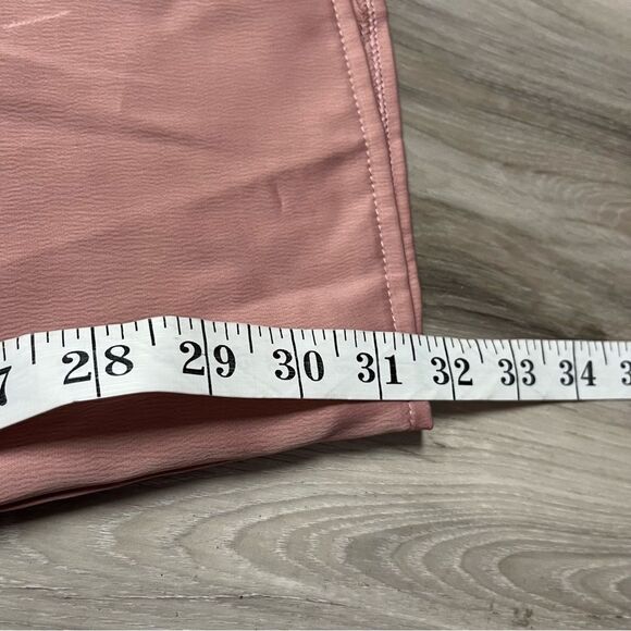 Lulus Jumpsuit Women’s Small Classy Night Out Maeve Satin Slit Leg NWT - Picture 15 of 15